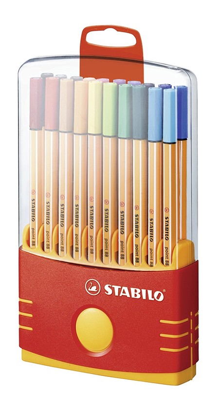 Vuelta al cole bien equipada con el estuche Stabilo Point 88 de 20 rotuladores: ahora 10,95 euros en Amazon