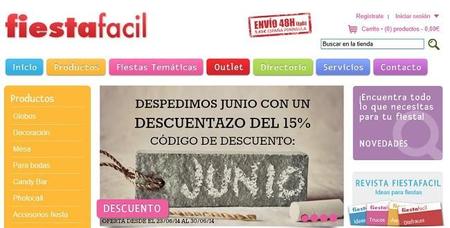 Fiesta Fácil despide junio con un descuento del 15%