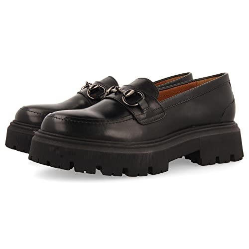 Mocasines Negros de Piel 