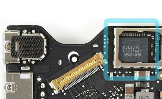 thunderbolt chip macbook air apple