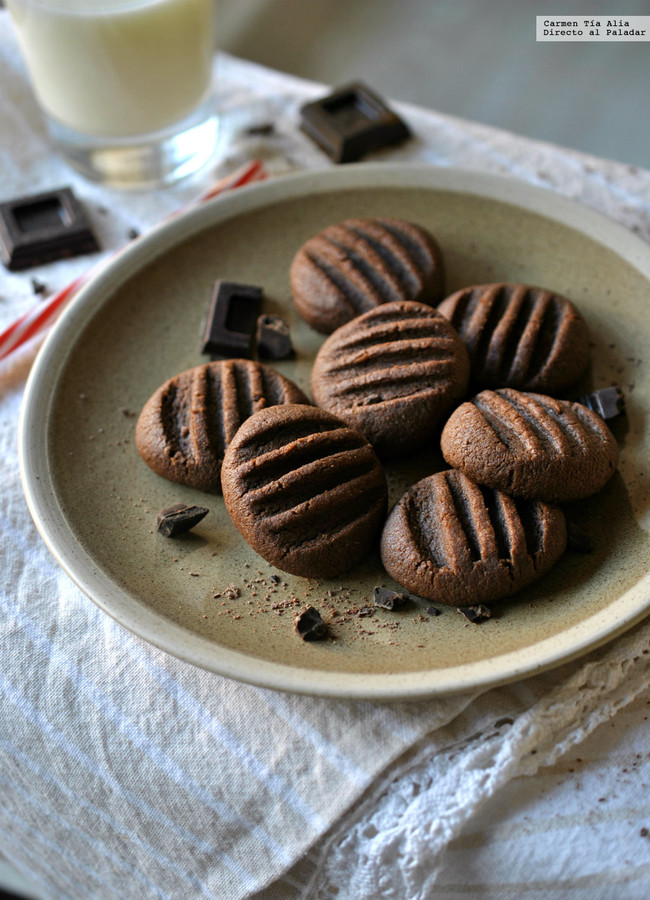 Galletas fáciles de chocolate (receta de Nigela Lawson)
