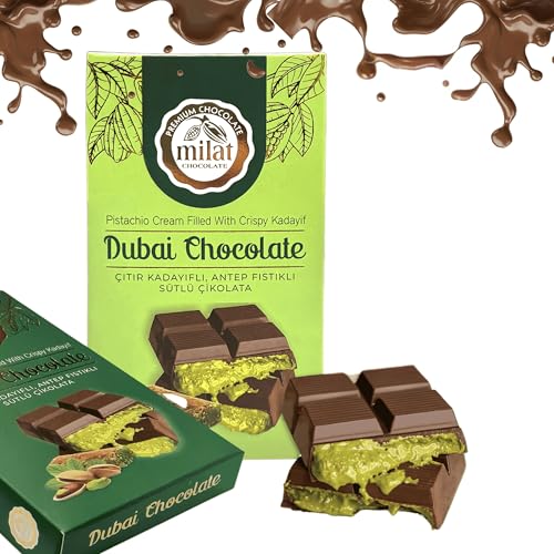 Premium Chocolate Dubái con crema de pistacho