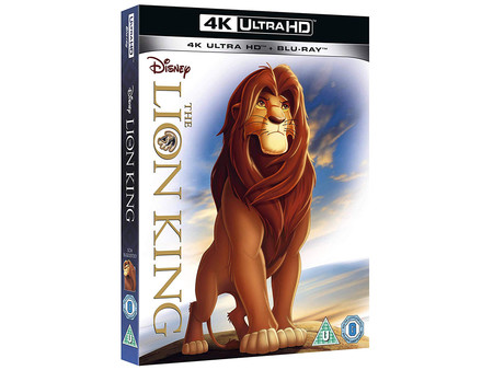 El Rey León, la película de animación clásica de Disney, llegará con la máxima calidad en formato Blu-ray UHD