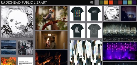 Radiohead lanza una "biblioteca pública" en su web con numeroso material sonoro y gráfico inédito en plataformas