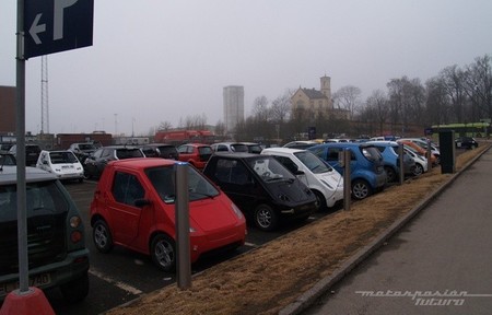 Aparcamiento Coches Electricos Noruega