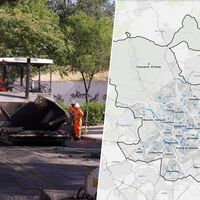 El mapa de la Operación Asfalto 2026 de Madrid: ya puedes consultar las 205 calles afectadas este verano 