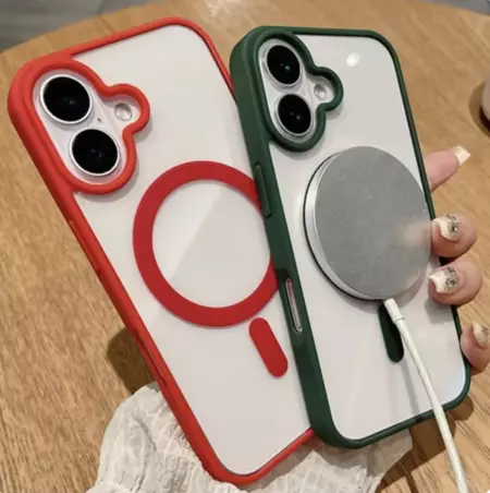 キャプチャボタンと垂直カメラを備えたiPhoneケースの詳細