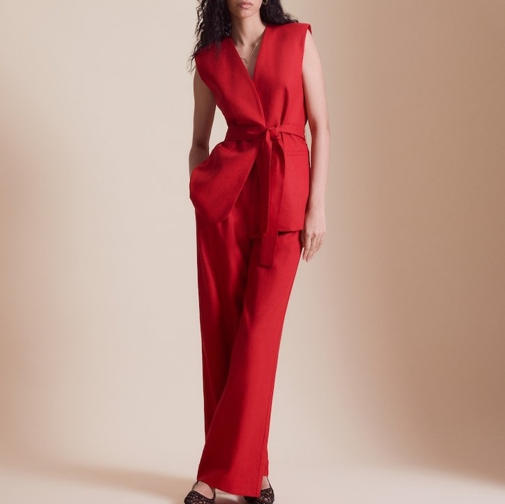 Easy Wear
Pantalón ancho de mujer con lino