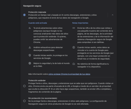 O Gemini Nano também impulsiona funções de segurança no Chrome