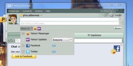 Yahoo Messenger 11 ya disponible, añade interoperabilidad con el chat de Facebook y más