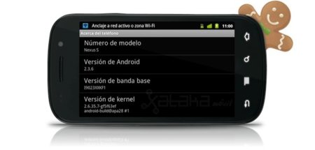 Nexus S de Vodafone con la 2.3.6 y sin el problema del tethering