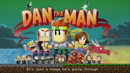Dan The Man, el adictivo juego de plataformas retro de los creadores de Fruit Ninja y Jetpack Joyride