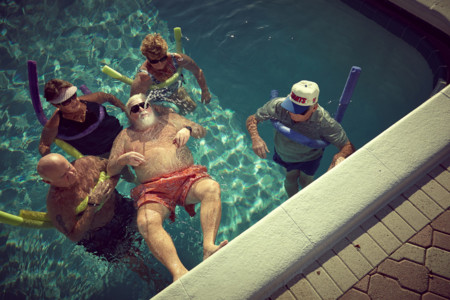 ¿Sabes lo que hace Papa Noel cuando está de vacaciones de verano?
