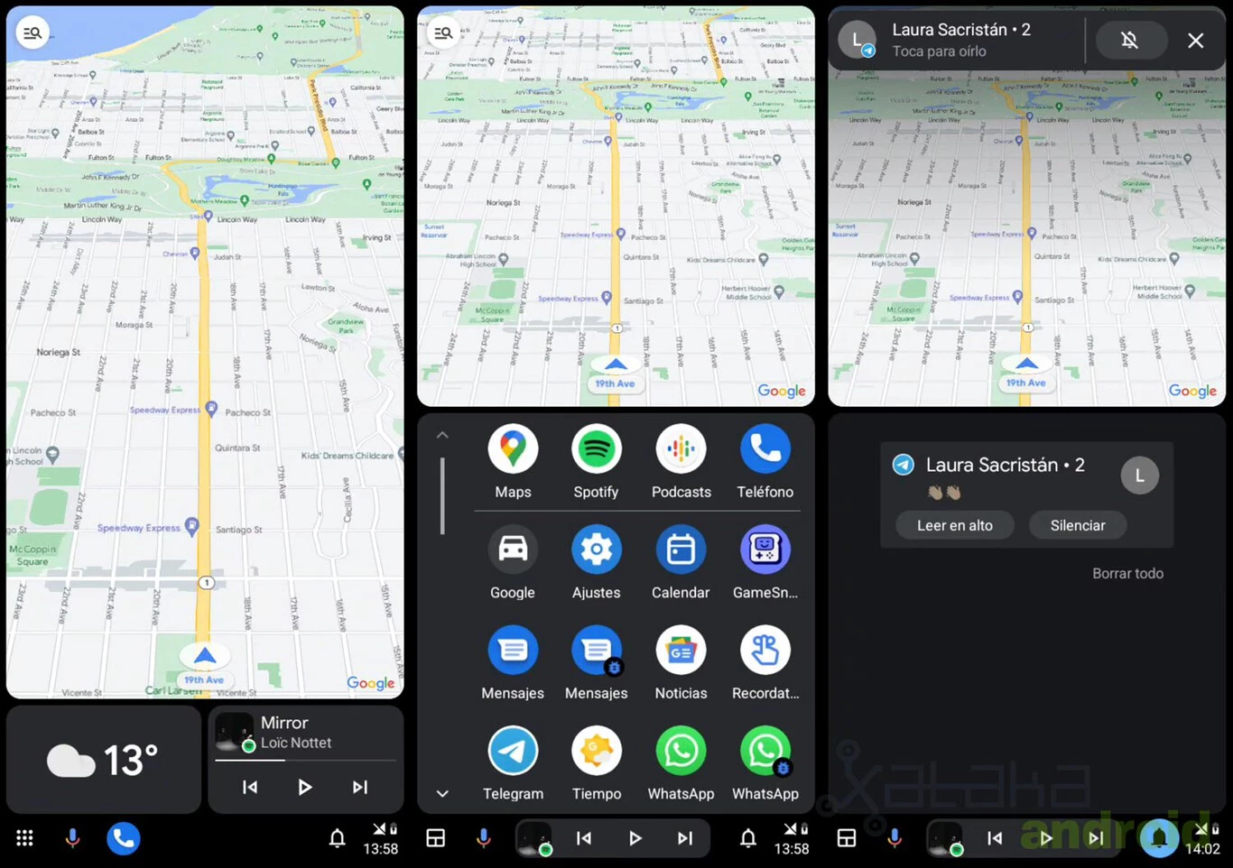 1366 2000 Coolwalk Upright Android Auto