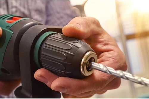 Bosch Home and Garden Taladro percutor eléctrico EasyImpact 630, 630 W, en maletín de transporte