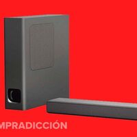 En la Semana Web de MediaMarkt mejorar el audio de tu smart TV con un barra de sonido como la Sony HT-MT300 sale más barato: llévatela por 169 euros