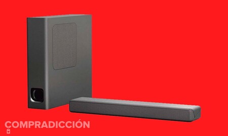 En la Semana Web de MediaMarkt mejorar el audio de tu smart TV con un barra de sonido como la Sony HT-MT300 sale más barato: llévatela por 169 euros