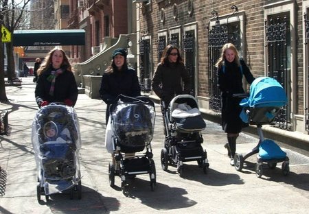 Uso del cochecito para bebés: sólo lo necesario