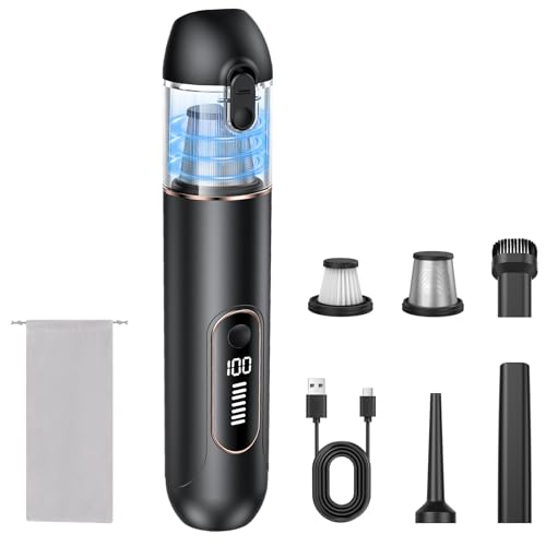 Aspiradora de mano inalámbrica con batería 