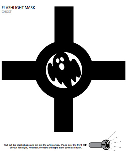 Recortables de luz fantasma