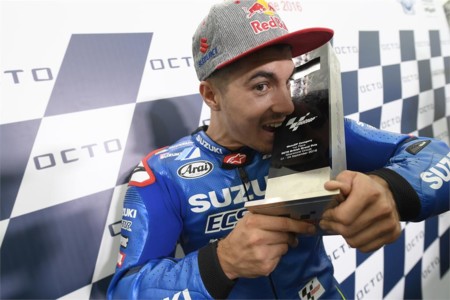 Maverick Vinales Suzuki Silverstone Motogp 2016
