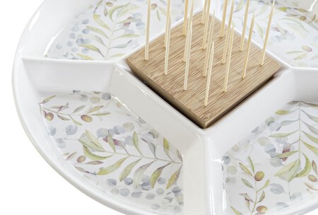 Accesorio Aperitivo Gres Y Bambu Tropic