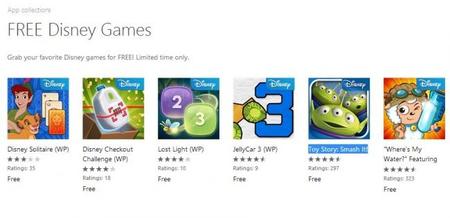 6 juegos de Disney para Windows Phone están gratis por tiempo limitado