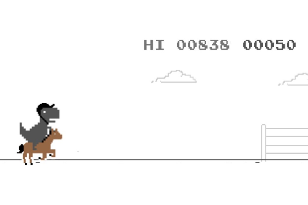 El minijuego del Dinosaurio de Google Chrome se apunta a los juegos olímpicos