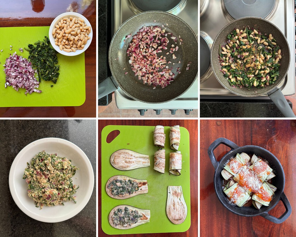 Rollitos de berenjena, una receta fácil y saludable que puede adaptarse ...