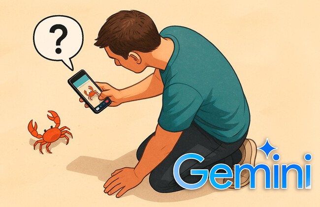 Gemini Live Cámara Portada
