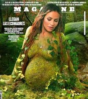 Embarazadas de portada: Melani Olivares parirá en casa