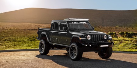 Este Jeep Gladiator de 1,000 hp es cortesía de Henessey y se llama "Maximus 1000"