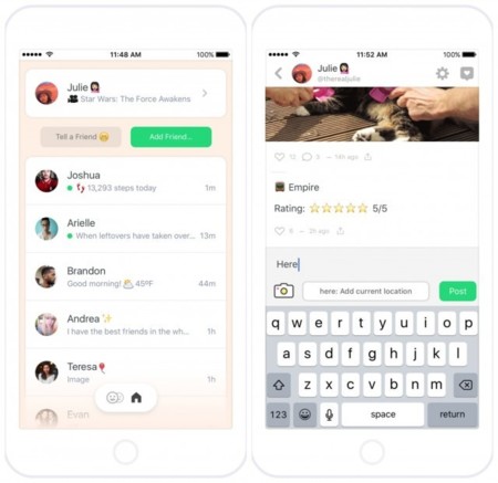 Peach, así es la app social que desata pasiones