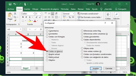 Cómo eliminar filas y en blanco Excel