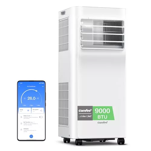 COMFEE Pingüino Aire Acondicionado Portátil 9000 BTU/2300 Frigorías 