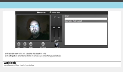 Walabok, facilitando recibir mensajes de vídeo y audio de nuestros contactos