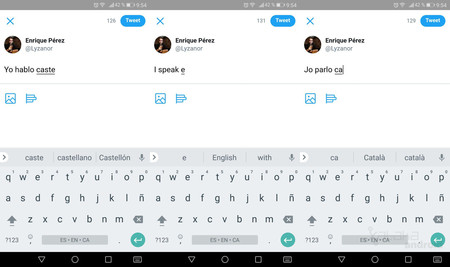 Idiomas Teclado