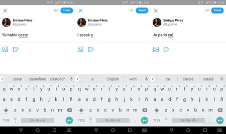 Cómo tener dos o más idiomas al mismo tiempo en el teclado de Android
