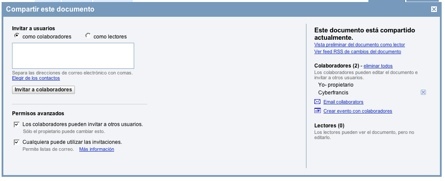 Selección de usuarios y creación de eventos en Google Docs y la compra de Image America