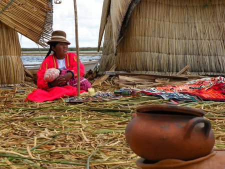islas flotantes de los uros