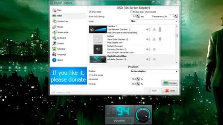 Cambia el aspecto del control de volumen en Windows con Volume 2