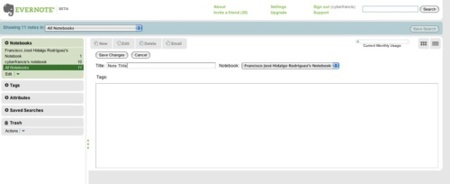 Evernote y Yoono ya forman parte de las betas públicas