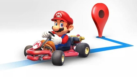 Google Maps añade temporalmente a Mario con su Kart en el GPS con motivo del Día de Mario