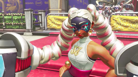 Twintelle, la luchadora que golpea con sus coletas gigantes, protagoniza el nuevo tráiler de ARMS