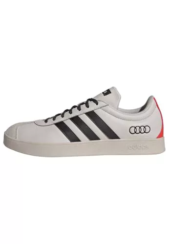 adidas Unisex Adulto Audi F1 Team VL Court Shoes, Chalk Pearl/Utility Black/hi-Res Red, 42 EU