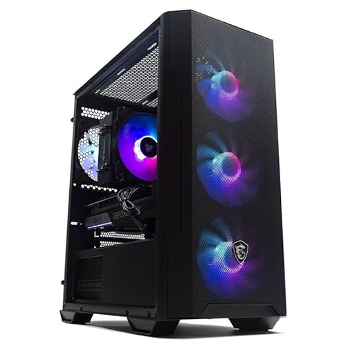 PcCom Ready Pc Gaming Ordenador de Sobremesa Intel Core i5-12400F 2.5GHz / RAM 32GB DDR4 / 1TB SSD M.2 / RTX 4060 Ti 8GB GDDR6 NVIDIA/WiFi + Bluetooth/FreeDOS