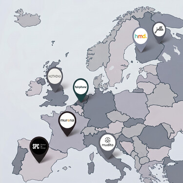 El mapa de los fabricantes de móviles en Europa: 24 empresas que plantan cara a los gigantes globales desde el nicho 
