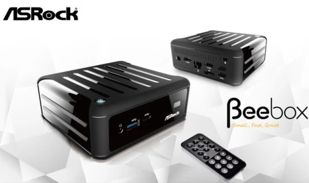 ASRock BeeBox es una mini-PC con disipación pasiva que estrenará USB Type C