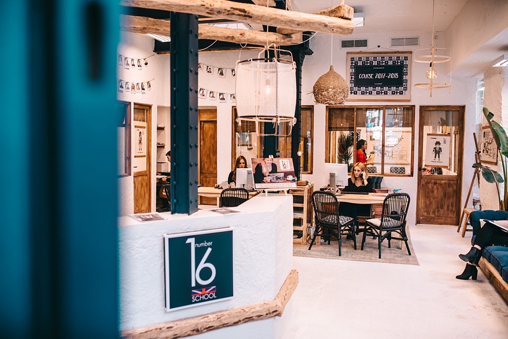 Number 16 School es la academia de inglés más bonita de Madrid y