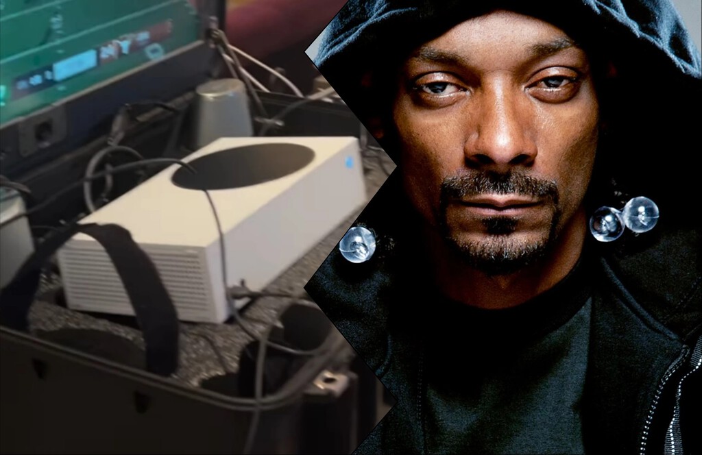 Ni Steam Deck, ni juego en la nube: Snoop Dogg juega con su Xbox desde una maleta con ruedas y pantalla 4K Ni Steam Deck, ni juego en la nube: Snoop Dogg juega con su Xbox desde una maleta con ruedas y pantalla 4K